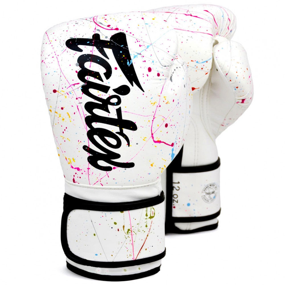 MUAY THAI MICROFIBER BOXING GLOVES FAIRTEX BGV14 - PAINTER - World